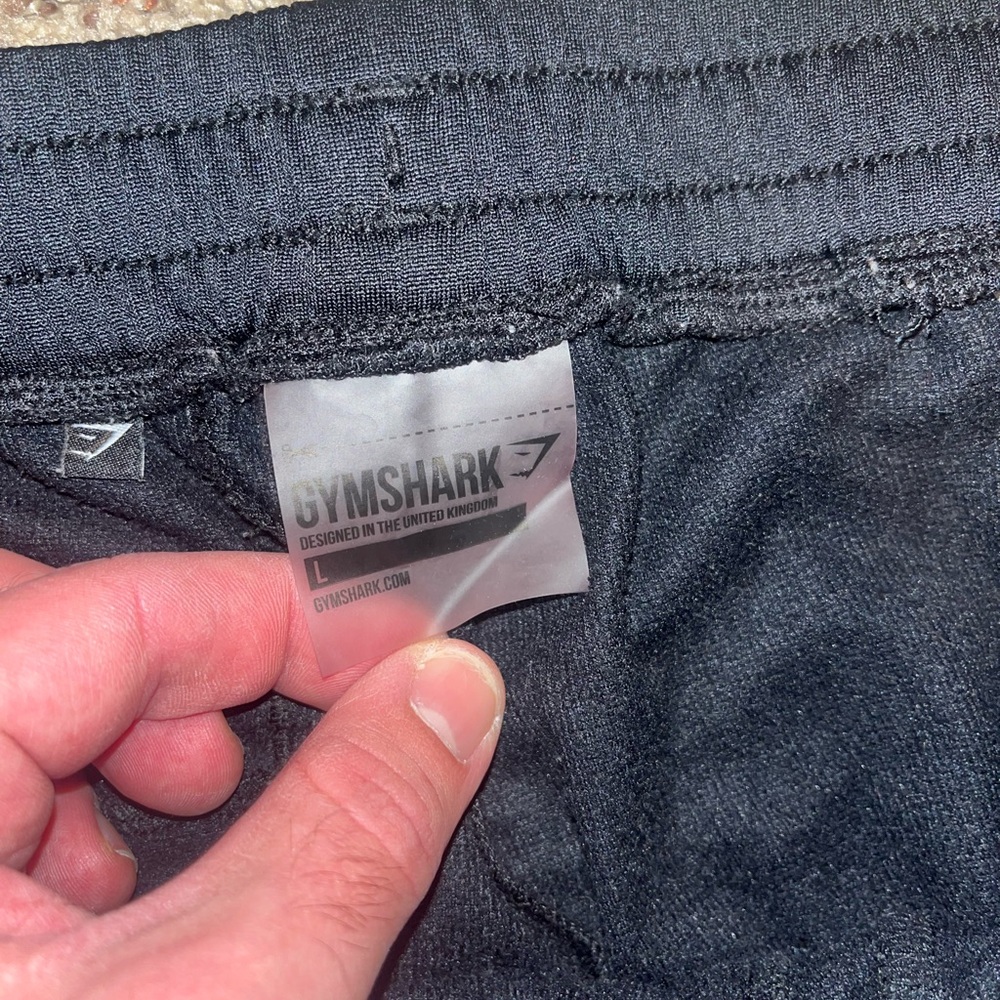 Gymshark Black Joggers vintage - Picture 2 of 3